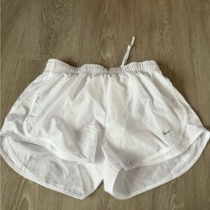 Nike Women's Athletic White Shorts